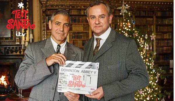 Downton Abbey: foto do teaser do especial de natal com participação de George Clooney