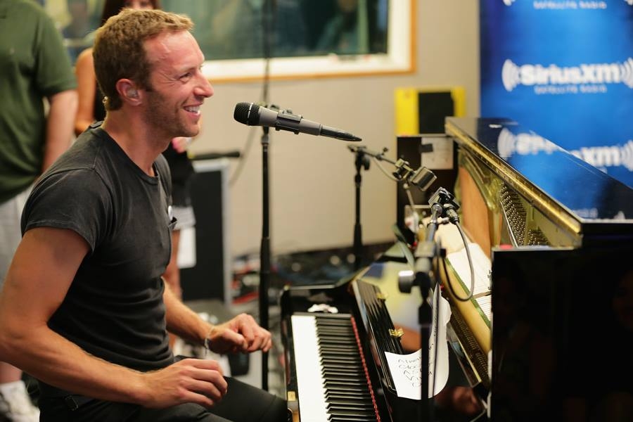 Chris Martin, vocalista do Coldplay