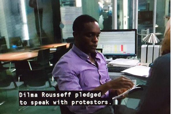 Dilma Rousseff é citada em The Newsroom