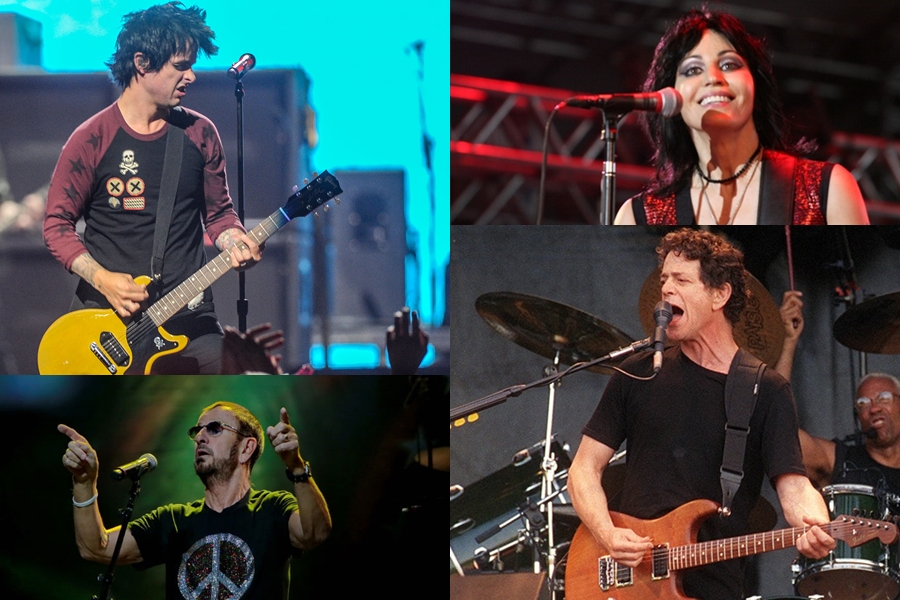 Artistas que lideram a Turma de 2015, do Hall da Fama do Rock and Roll
