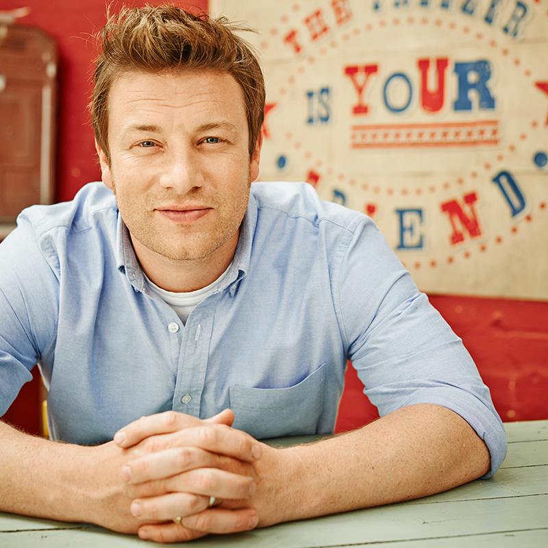 O chef britânico Jamie Oliver