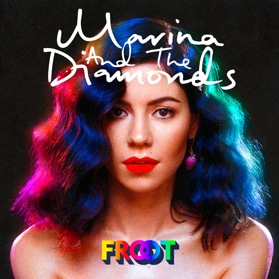 Capa de Froot, terceiro disco de Marina and the Diamonds