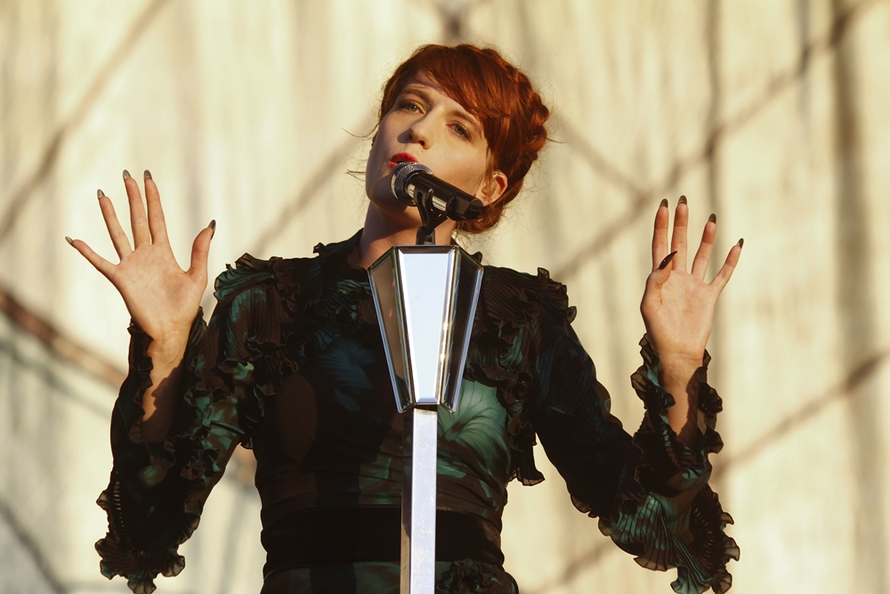 Florence Welch, vocalista do Florence and the Machine