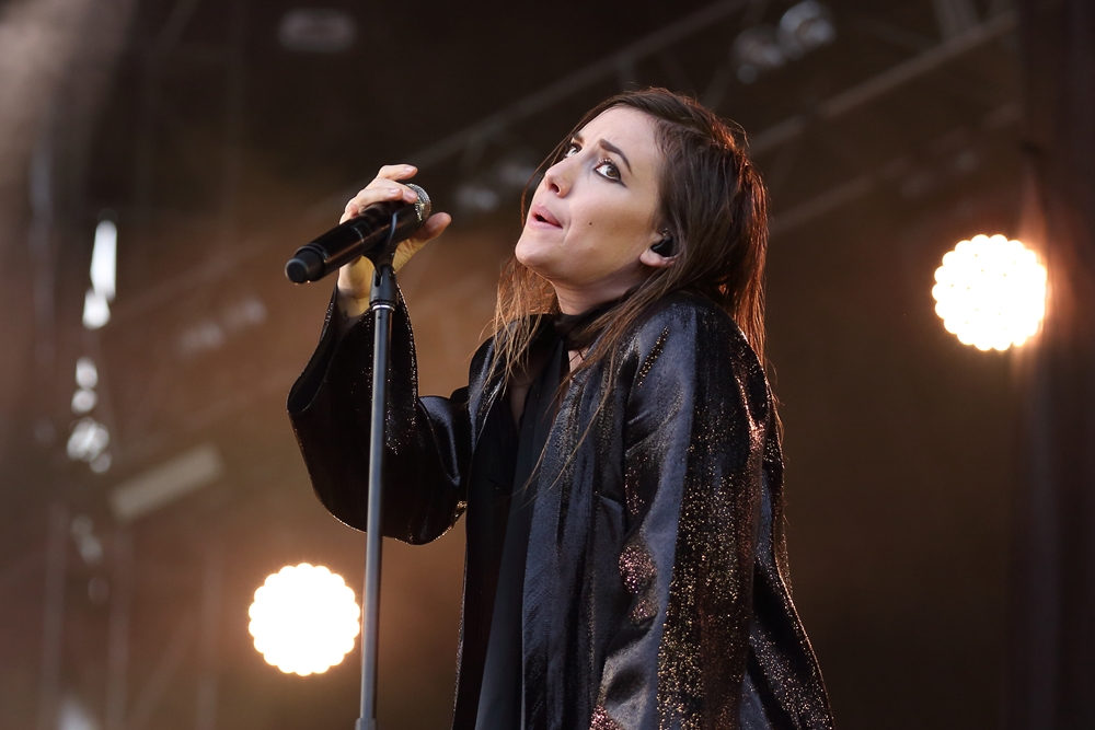 A cantora Lykke Li durante show nos Estados Unidos