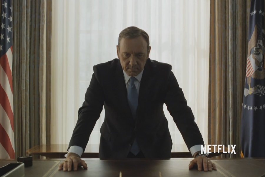 Kevin Spacey em teaser da terceira tempora de House of Cards