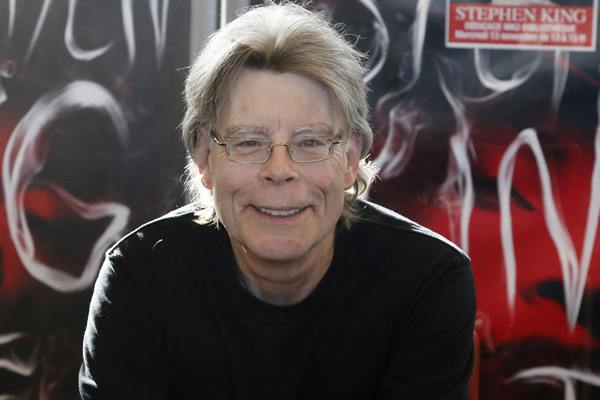 O autor Stephen King