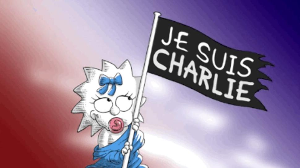 Maggie, "Je suis Charlie".