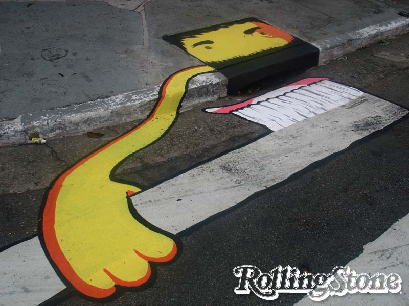 Interação  SÃO e Delafuente aproveitam cada detalhe da metrópole para criar.