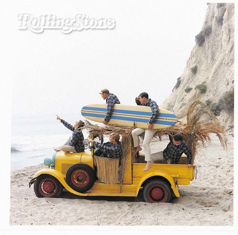 Os Beach Boys no começo da carreira, em 1962.