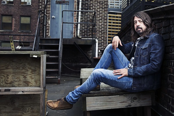 Dave Grohl em Nova York.