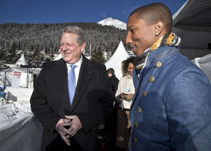 Pharrell Williams e Al Gore