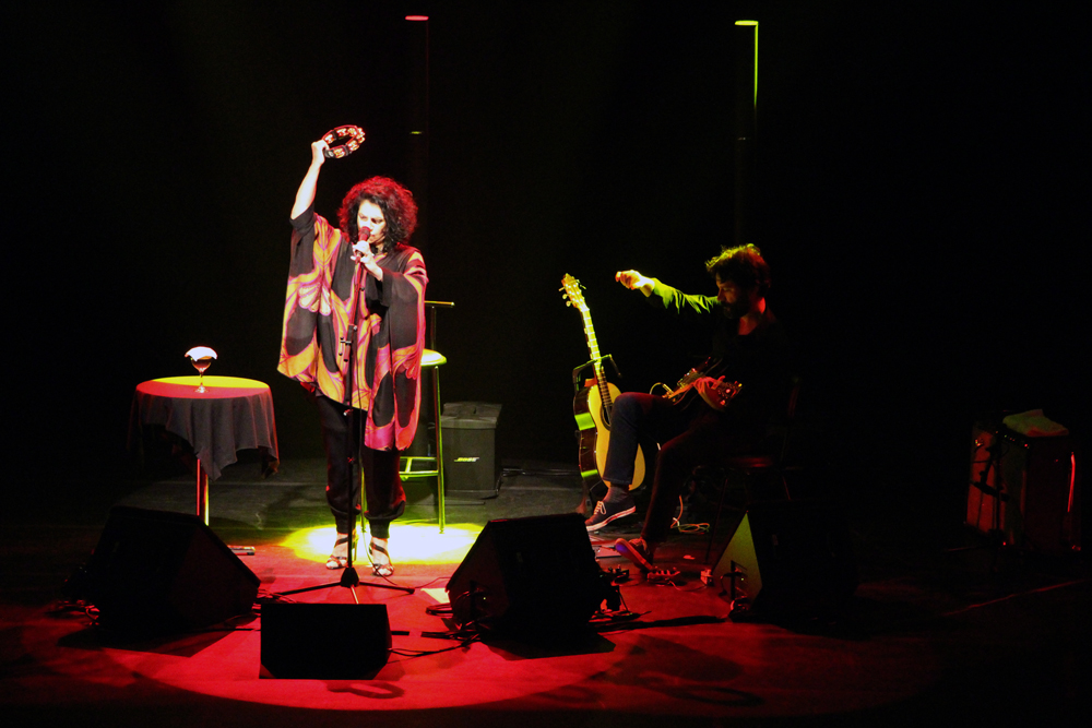Gal Costa no show "Espelho d'Água"