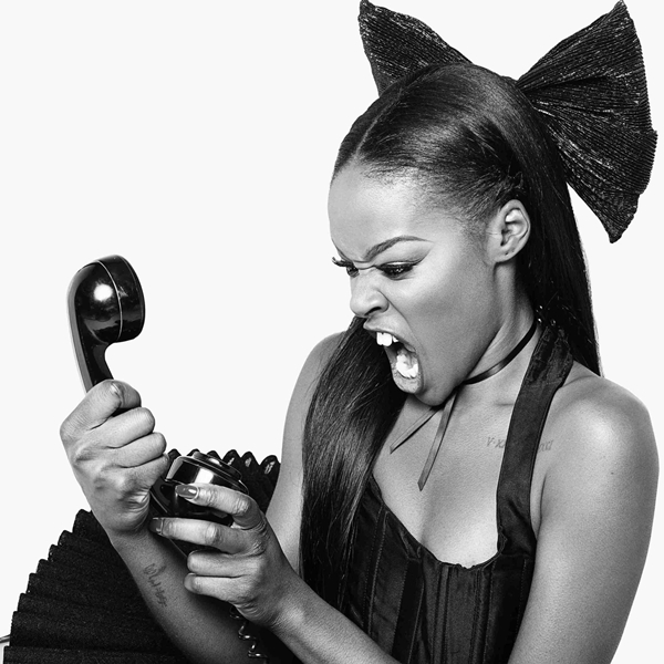 A rapper Azealia Banks