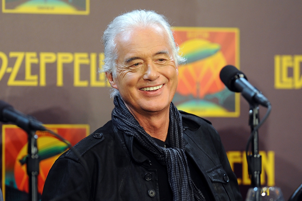 Jimmy Page, guitarrista do Led Zeppelin