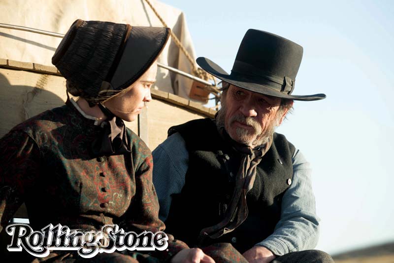 Hilary e Jones no Velho Oeste.