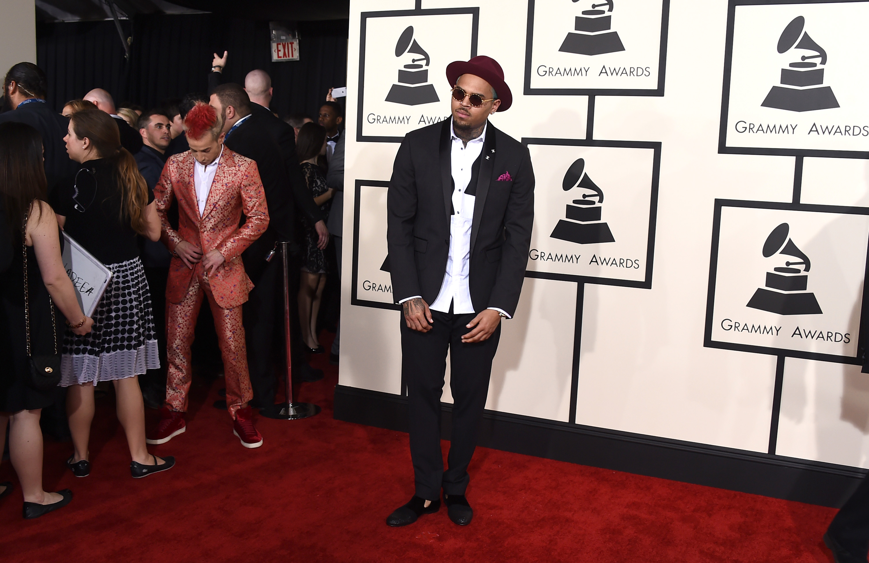 Rapper durante o Grammy Awards de 2015