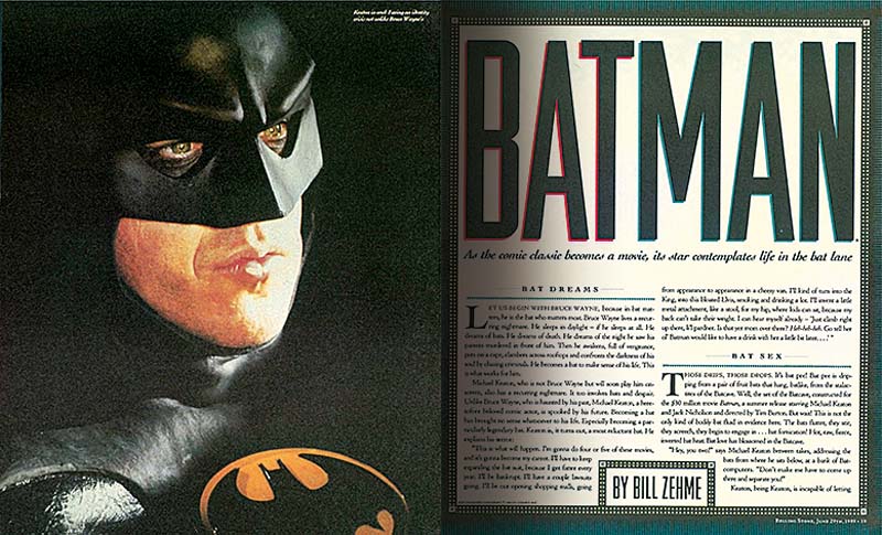 Chegava às telas Batman, estrelado por Michael Keaton.