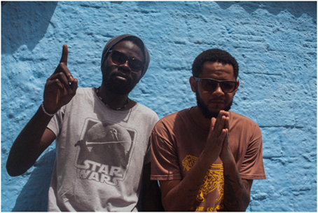 Rappers gravaram parceria