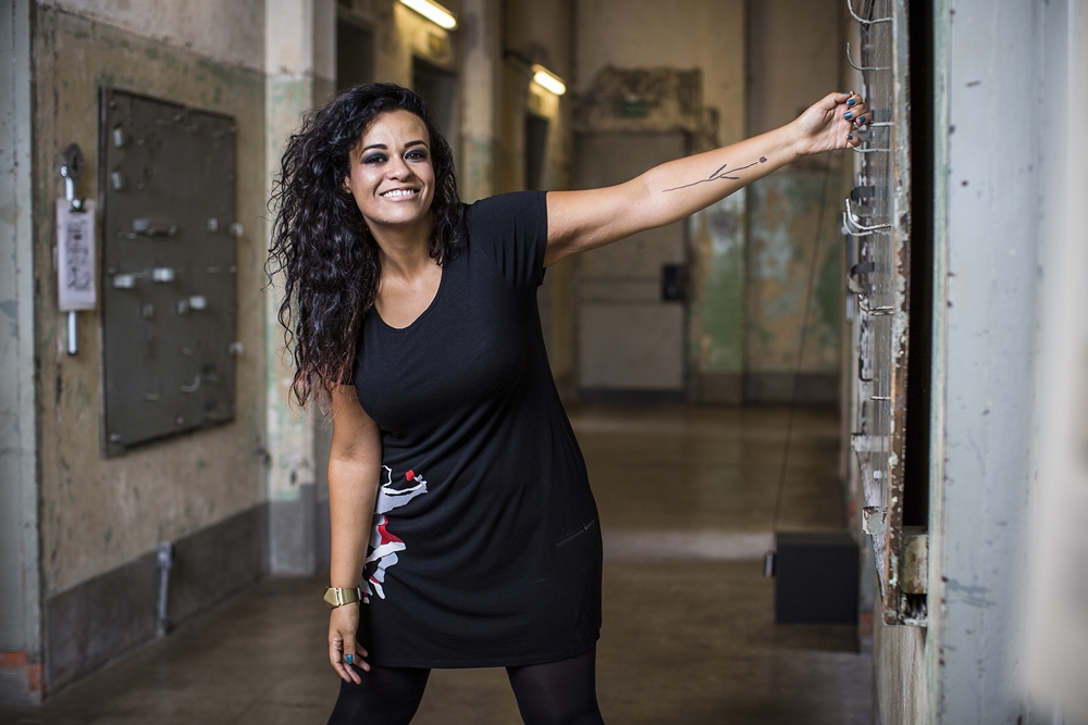 A cantora Tulipa Ruiz