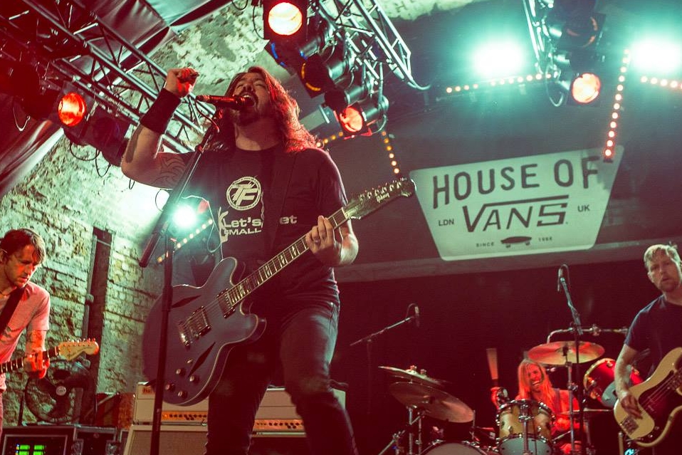 Foo Fighters em ação nos Estados Unidos