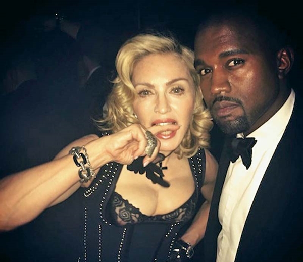 Madonna e Kanye West