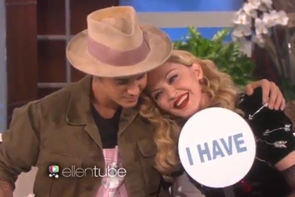 Cantores no programa de Ellen DeGeneres