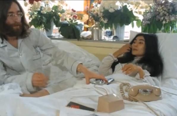 Yoko Ono e John Lennon
