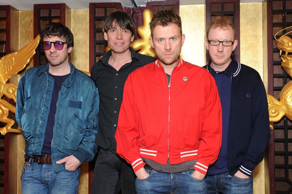 O quarteto britânico Blur