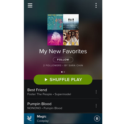 Galeria - Lollapalooza 2015: 15 aplicativos para um festival sem problemas - Spotify