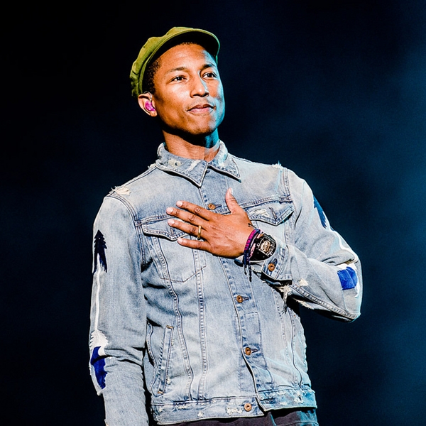 Pharrell Williams no Lollapalooza 2015