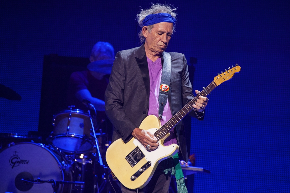Keith Richards, guitarrista dos Rolling Stones