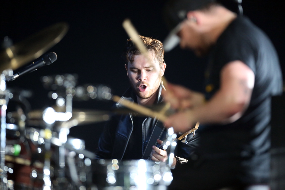 O duo britânico Royal Blood durante show