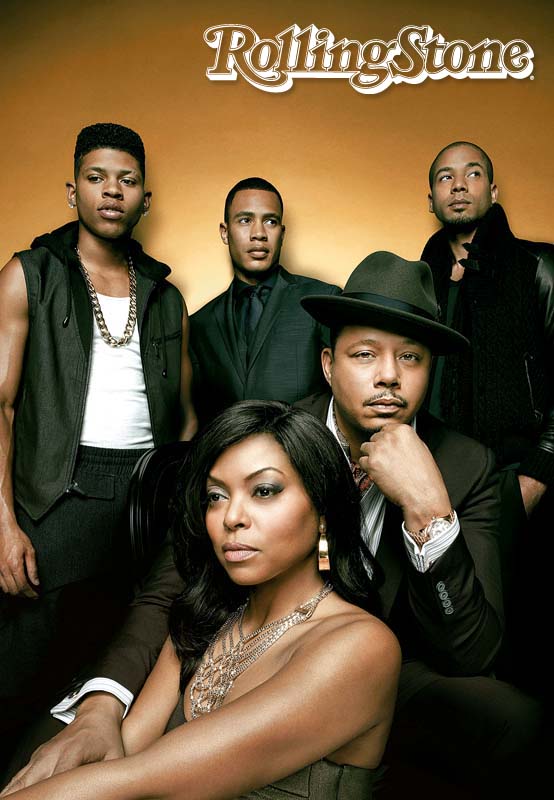 Afinados  O elenco de Empire, que canta as faixas criadas por Jim Beanz (no detalhe)