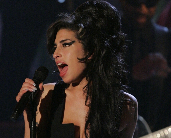 A cantora Amy Winehouse