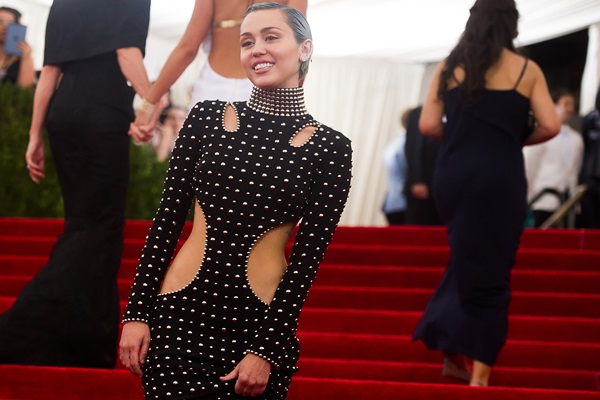 Miley Cyrus, de Alexander Wang.