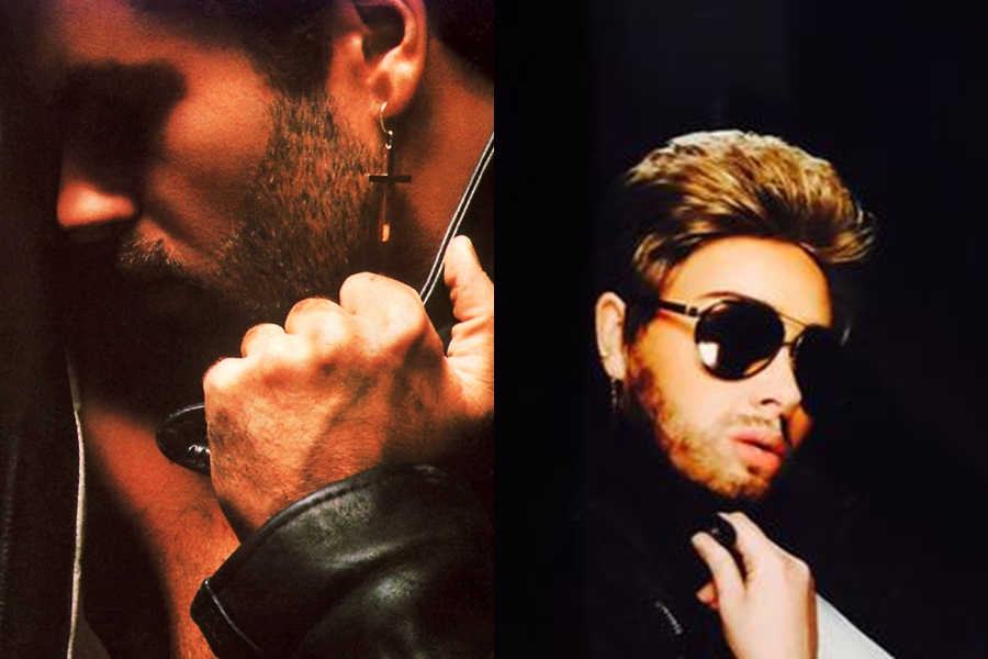 Adele caracterizada de George Michael