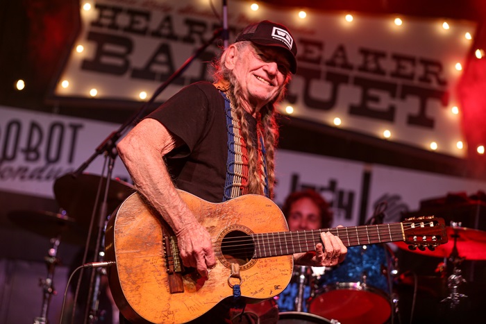 Willie Nelson no SXSW 2015.