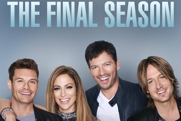 Ryan Seacrest, Jennifer Lopez, Harry Connick Jr. e Keith Urban
