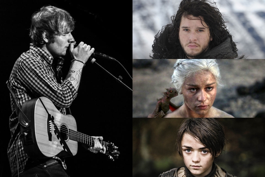 Galeria - Ed Sheeran - GoT -abre