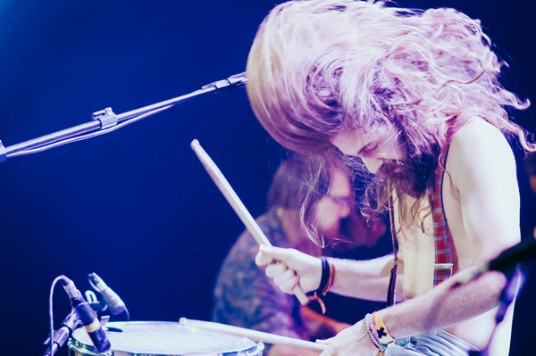 Novatos do Francisco, el Hombre roubam a cena no festival Bananada 2015