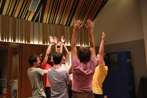 Gravação no Red Bull Studios