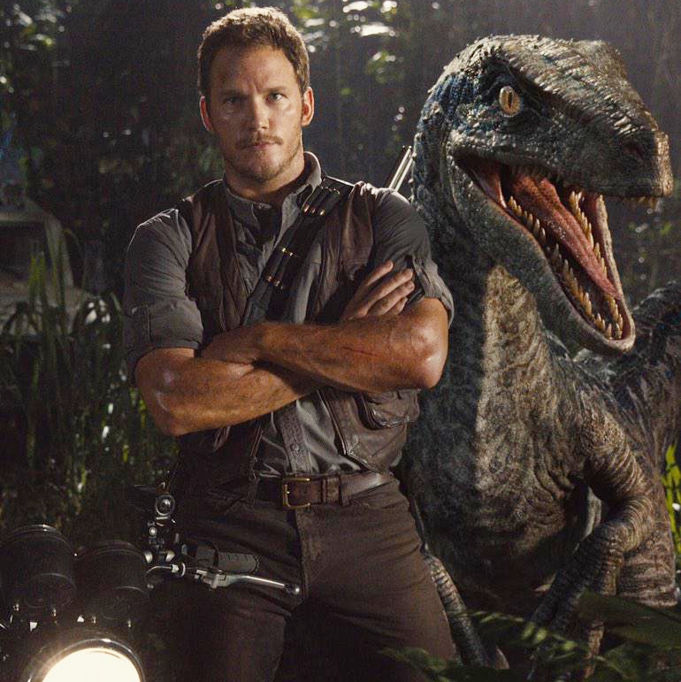 Chris Pratt - Jurassic World: O Mundo dos Dinossauros