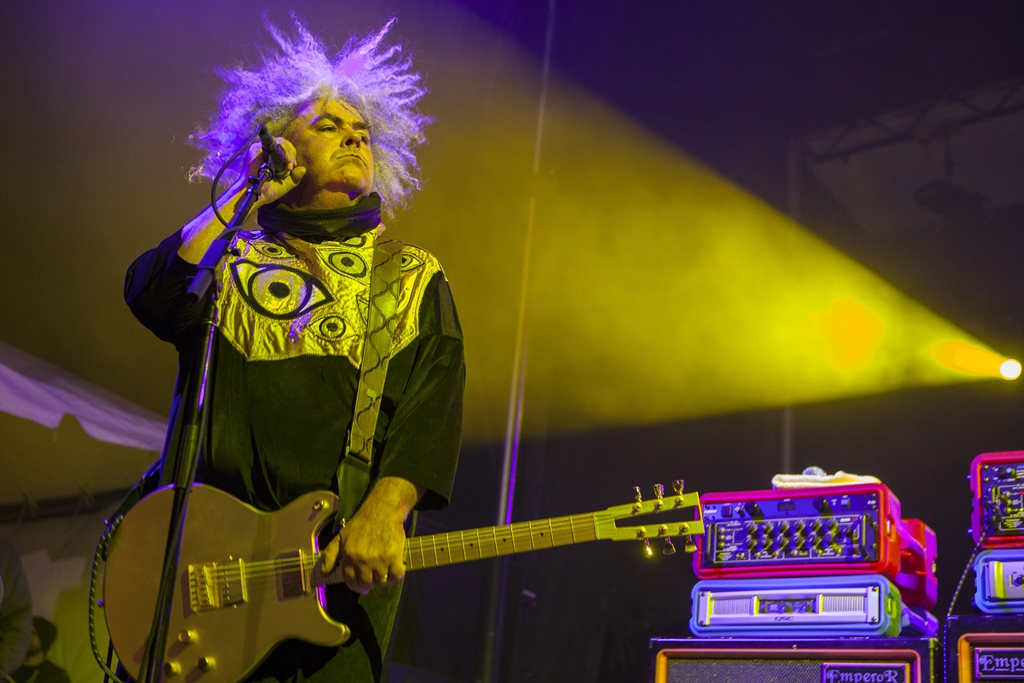 O fundador e líder do Melvins, Buzz Osborne