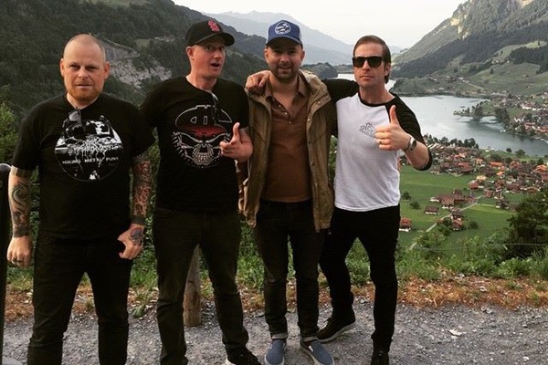 Nikola Sarcevic, Erik Ohlsson, Mathias Färm e Fredrik Larzon