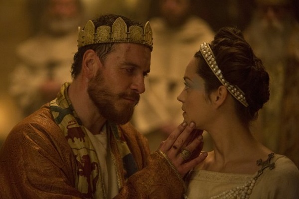 Michael Fassbender e Marion Cotillard em Macbeth