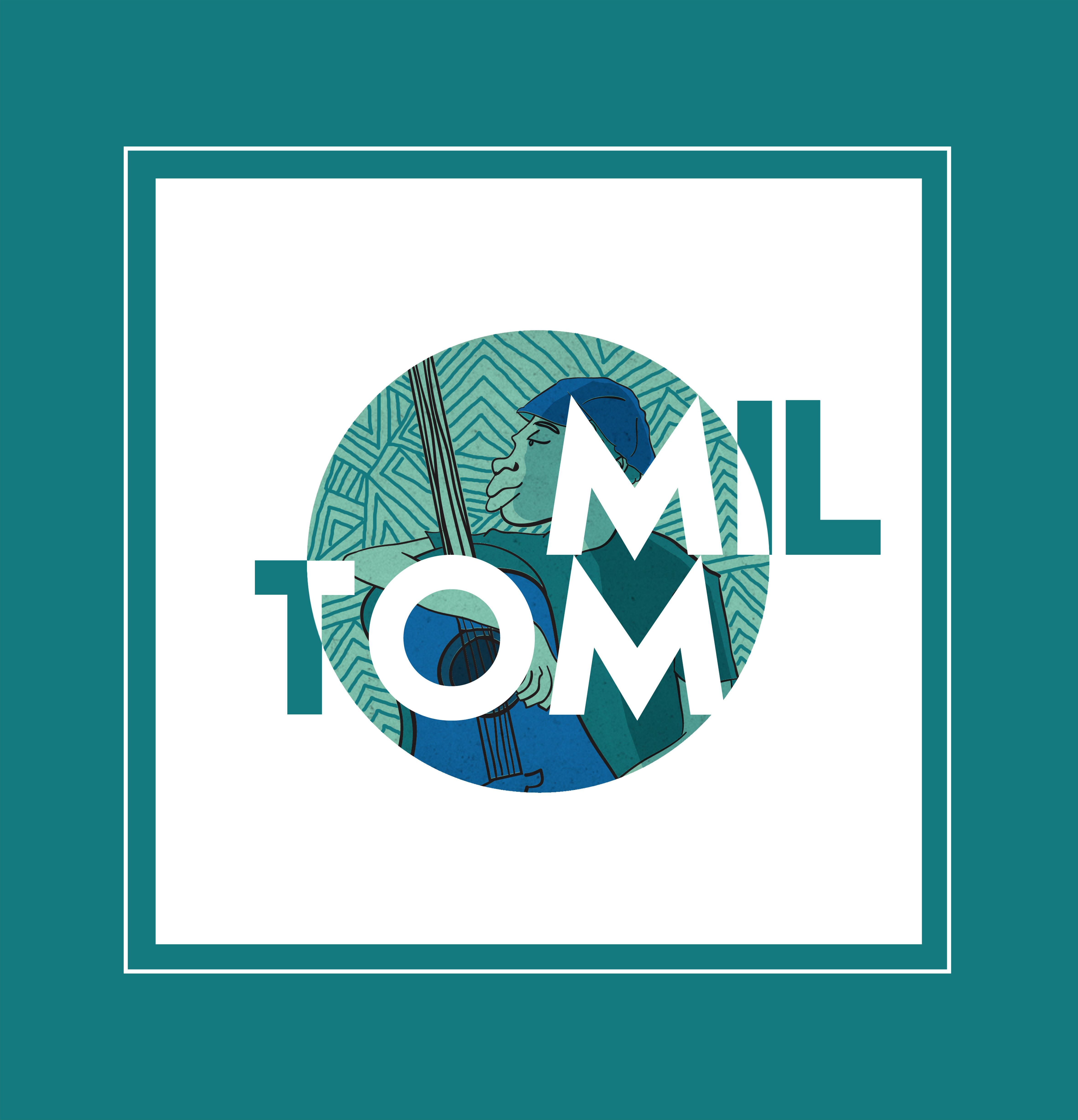 Capa de Mil Tom, coletânea em tributo a Milton Nascimento, por Luyse Costa