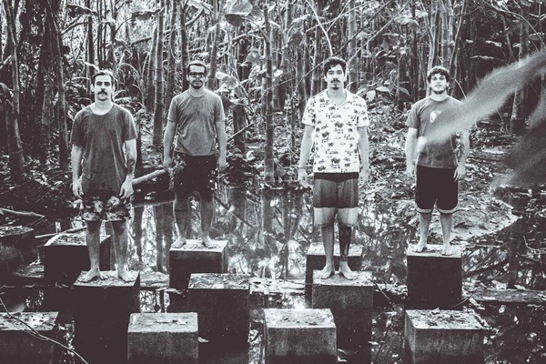 Integrantes da banda Mahmed