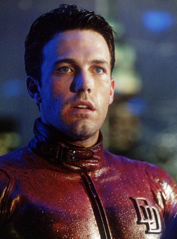 Ben Affleck atuando em Demolidor, filme de 2003