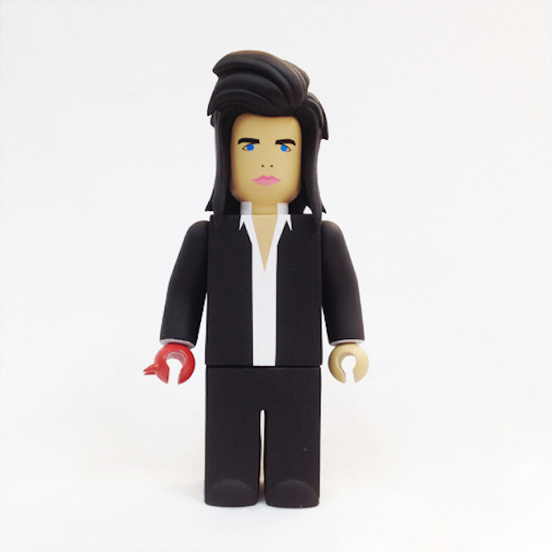 Boneco de Nick Cave inspirado em "Red Right Hand"