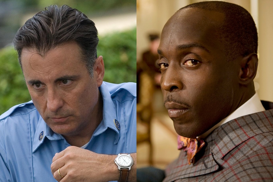 Os atores Andy Garcia e Michael K. Williams